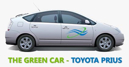 toyota prius environmentally friendly hybrid car