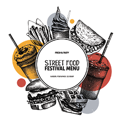 street food graphics